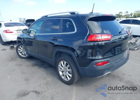 2016 Jeep Cherokee Limited z USA, uszkodzony, nr VIN 1C4PJLDB8GW249680